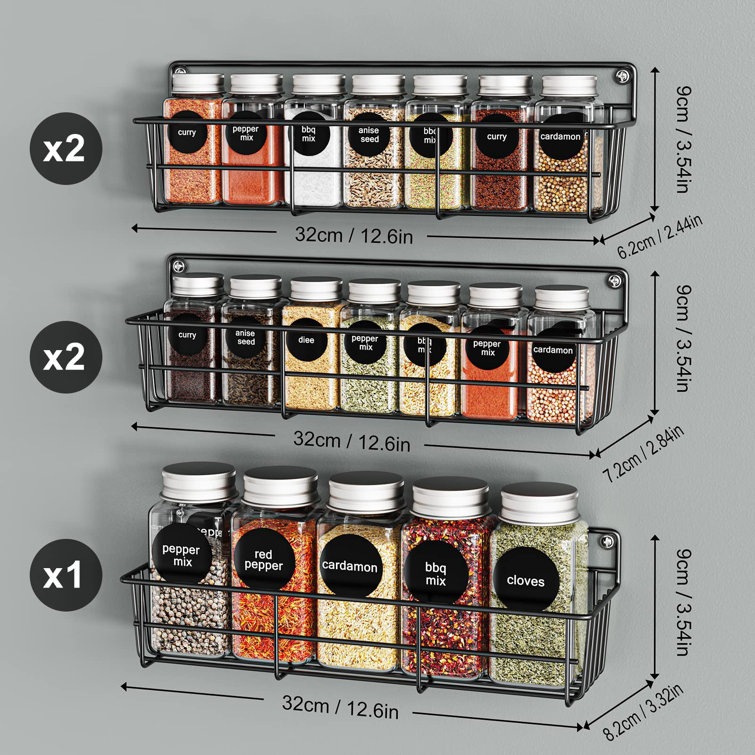 Delloyd Freestanding Spice Rack